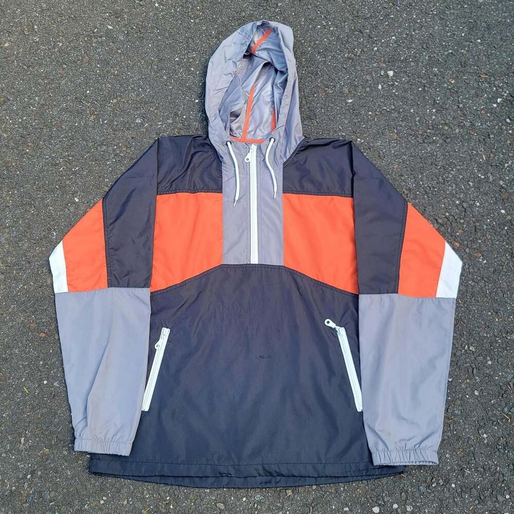 Urban Outfitters Colorblock Windbreaker Jacket Medium